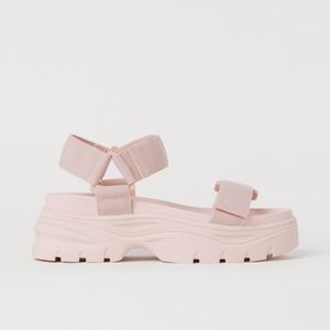 H&M - Pink Chunky-Soled Sandals